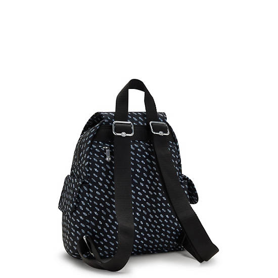 Kipling City Pack Mini Printed Backpack Rygsække Sort | DK 2021TC